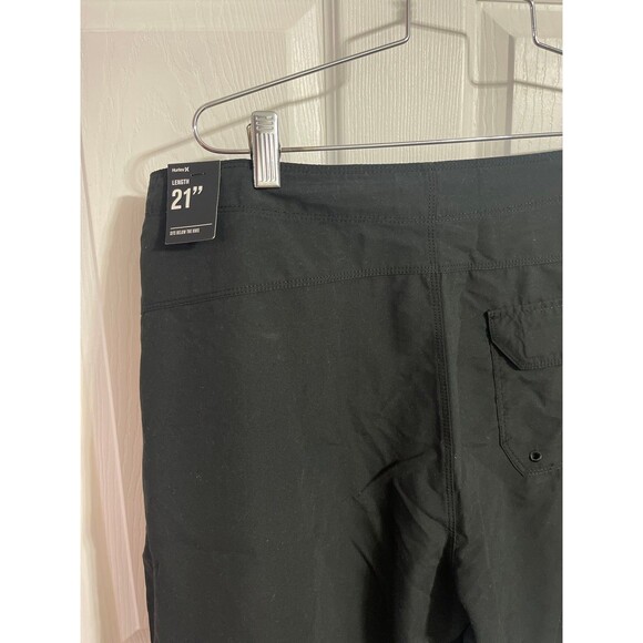 Hurley Men's One and Only 21" Board Shorts Black Size 36 New With Tags - Picture 4 of 9